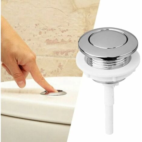 Bouton-poussoir à double chasse d'eau de remplacement universel pour  citerne de toilette