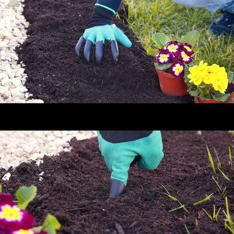 Gants de jardinage avec griffes pour creuser, pour hommes et femmes