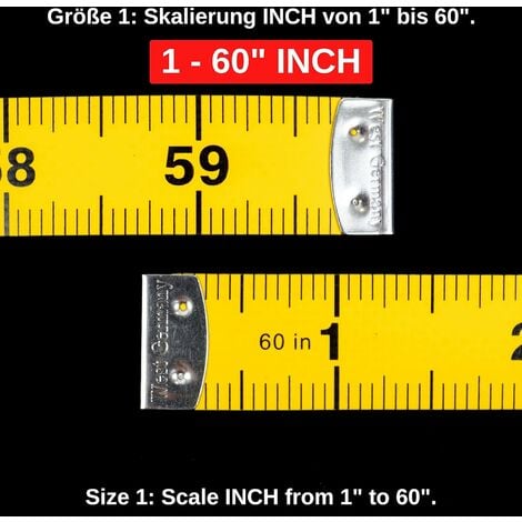 Mesure dimensions & volumes: Règle métallique de 60 cm