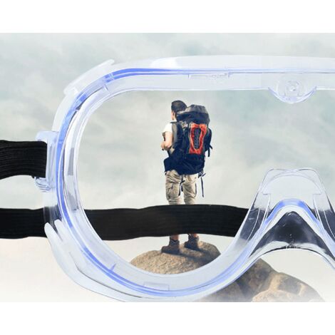 Lunettes de sécurité, lunettes de protection de travail, anti-rayures et anti-buée, lunettes de protection, enveloppantes, protection des yeux