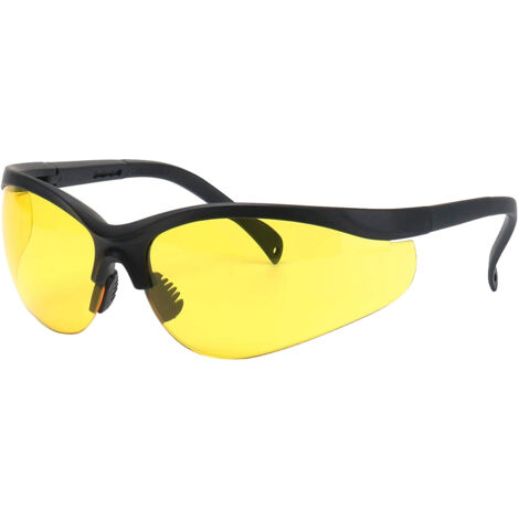 Lunettes De Tir Browning Jaunes - Protection Impact ANSI Z87.1 Avec Nez Et Tempes Antidérapants