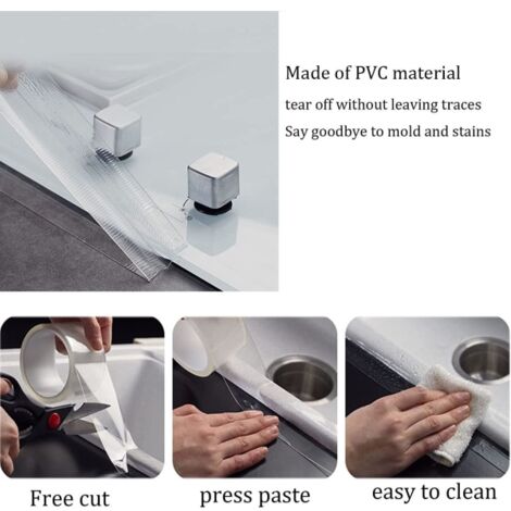 1Pièces Nano Tape Transparent Double-adhésif en Plusieurs Longueurs 1M