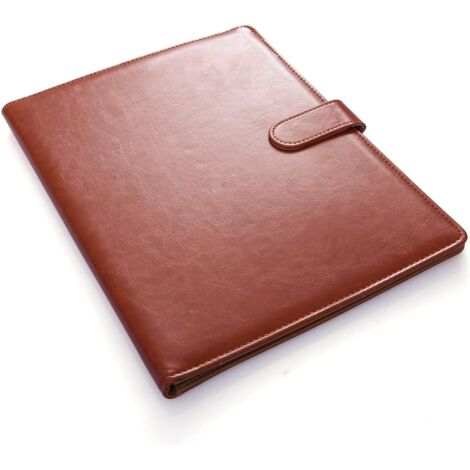 Porte Bloc A4 Porte Documents, (Marron)  Bloc Note a4 Range Documents Porte-bloc, a4 Organiseur Trieur