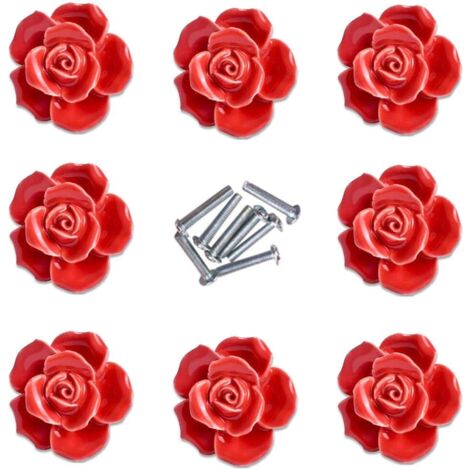 50 Boutons En Plastique En Forme De Fleur - 5 Couleurs - Pour Vêtements, Cardigan, Artisanat Et Décoration - DIY Couture