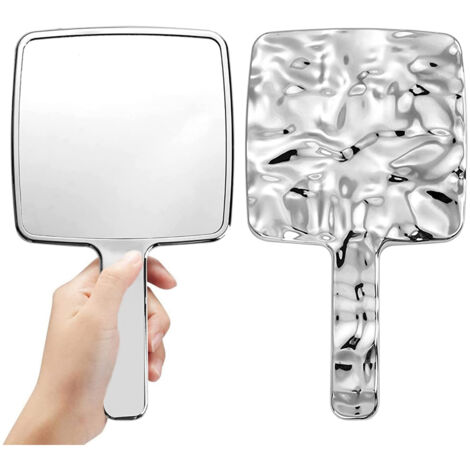 FOMIYES Miroir De Bureau De, Miroir De Maquillage De Forme Ovale, Miroir De Maquillage Vintage Doré, Miroir Pivotant Double Face Pour Coiffeuse, Salle De Bain, Chambre à Coucher, Haute