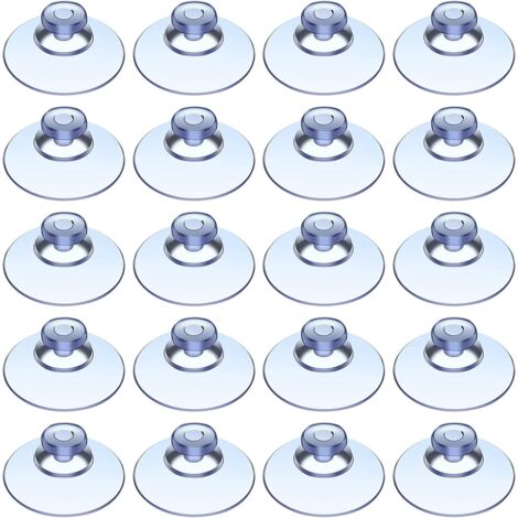 JianLing Lot De 10 Ventouses En PVC Avec Filetage