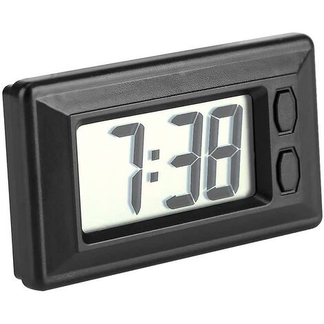 Horloge Numérique De Tableau De Bord De Voiture, LCD Digital
