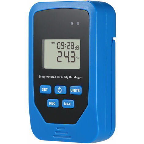 Enregistreur de température et humidité Bluetooth : Température, matériel  météo professionnel