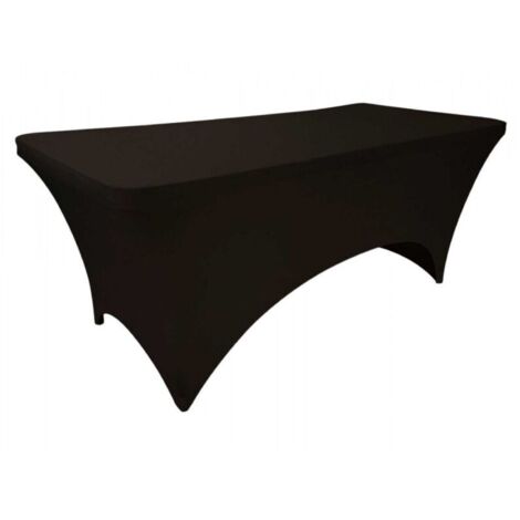 Nappe Extensible Infroissable Avec Jupe Pour Tables Rectangulaires - Taille 4ft/5ft/6ft/8ft, Idéale Fêtes Et événements