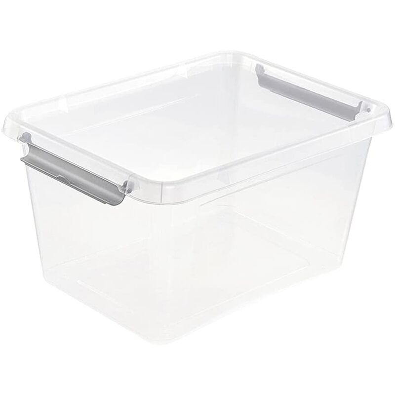 Klappbox Einkaufskorb Aufbewahrungsbox Transportbox faltbar 32 Liter 3  Stück, Farbe:Mehrfarbig sortiert
