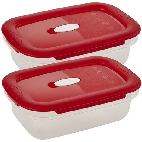 LACOR Edelstahl Lebensmittelbehälter 700ml - Luftdicht Für Mikrowelle, Backofen & Gefrierschrank