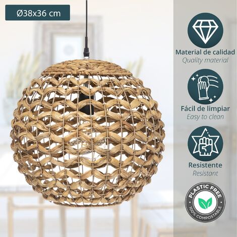Jacinthe natürliche Dachlampe Sand D 38