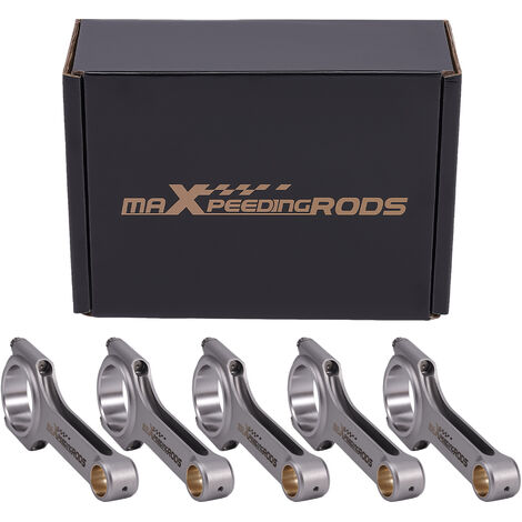 H faisceau 4340 EN24 Bielles Connecting Rods pour Fiat 2.0 coupé 5 cyl 20V Turbo (1/5)