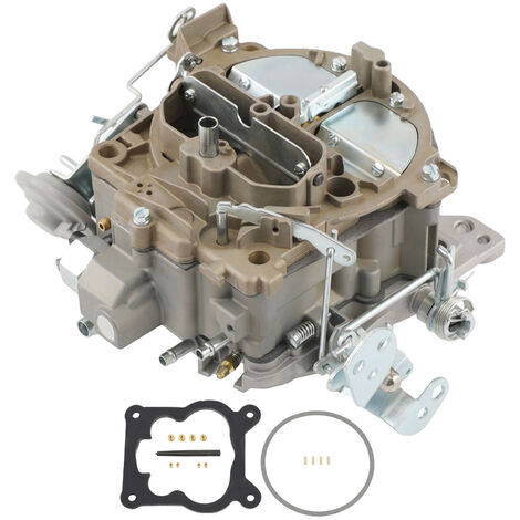 BFO – Carburateur Quadrajet 4MV 4 barils pour Chevrolet V8 327 350 427 454 – Alliage de zinc – Choke manuel – Débit 750 cfm