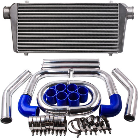 2.5" 64MM INTERCOOLER PIPING KIT UNIVERSEL & INTERCOOLER 3"/76MM INLET & OUTLET
