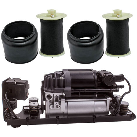 BFO – Kit de suspension pneumatique arrière 2x – Compresseur inclus – Compatible BMW 5 F10 F11 Kombi GT F07 – Pression ≤ 2 Mpa