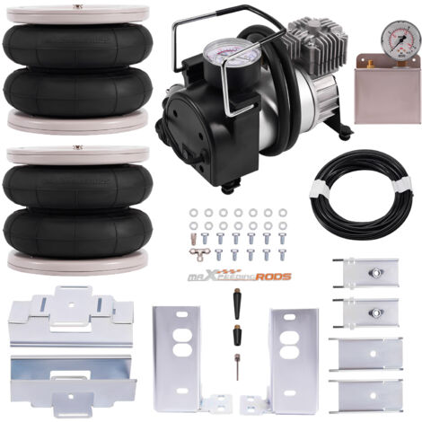 Maxpeedingrods – Sac suspension pneumatique kit montage compresseur Mercedes Sprinter 2006-2020 – Pression de fonctionnement ≤2.0 Mpa – Installation sans perçage