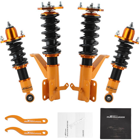 Réglable Hauteur Amortisseurs for Honda Civic 7 Coupé EM2 ES