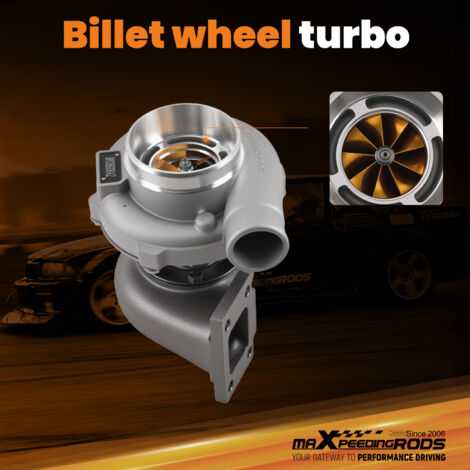GT30 GT3037 GT3076 T3 Flange A/R .6 Turbine A/R .82 Billet turbocompresseur