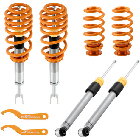 Maxpeedingrods – Kit suspension combiné filetée Audi A4 Avant B6 B7 2004-2008 – Amortisseurs performance – Installation professionnelle recommandée (1/5)