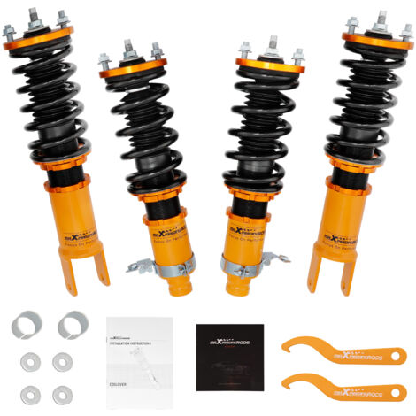 Kit D'amortisseurs De Suspension Réglables for Honda Civic Integra 1996 Bobines (1/5)