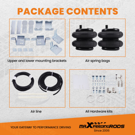 Rubena Air Suspension Kit For Mercedes Sprinter & VW Crafter (1996-2017) – Rear Single Wheel – 2 Year Warranty