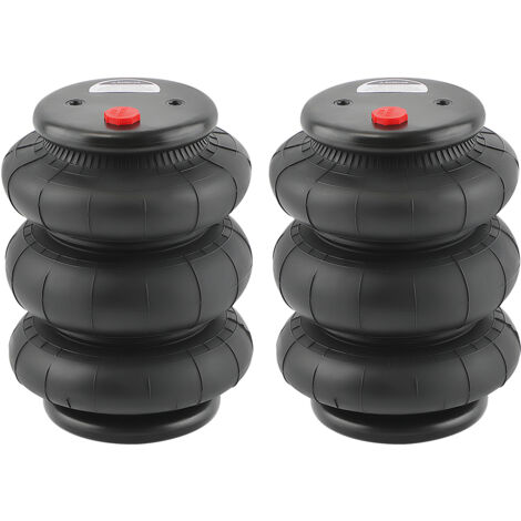 2x Suspension pneumatique Standard 2600 lbs 1/2 "NPT Single Port Sac triple SUV
