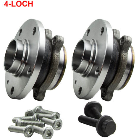 2PCS Set de Roulement Avec Moyeu Roue pour Audi VW Seat Skoda 3C0498621 1T0498621