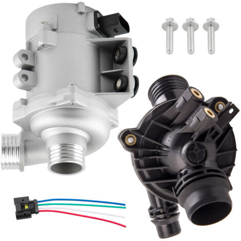 Pompe à Eau + Thermostat Refroidissement For BMW X3 X5 328I-128i 528i E65 E90 (1/5)