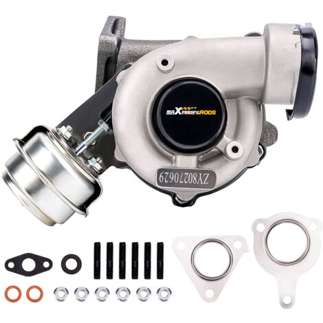 Maxpeedingrods – Turbocompresseur GT1749V pour Audi A4 B6 B7 TDI 130HP – Roue en acier K418 – Résistance à 900°C – Équilibré VSR