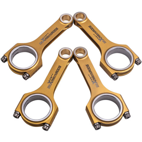 Titanized H-Beam Pleuel Bielle Connecting Rods For Suzuki 1.3L G13b Engine (1/5)