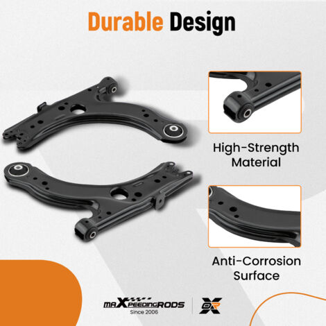 TRIANGLE BRAS DE SUSPENSION ROTULES for AUDI A3 8L VW GOLF 4 BORA SEAT LEON 1M