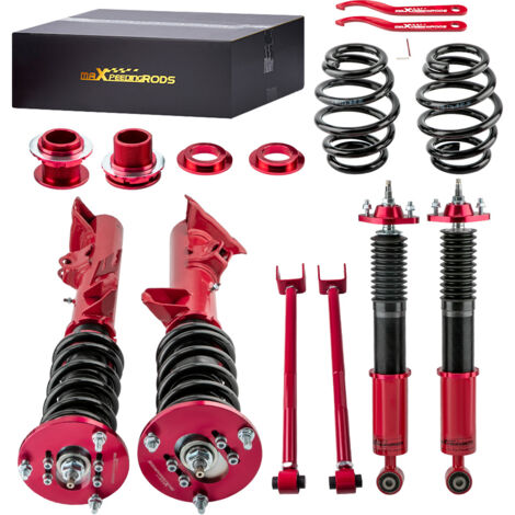 Kits Combinés Filetés + Bras Contrôle Arrière Inférieur pour BMW E36 Série 3