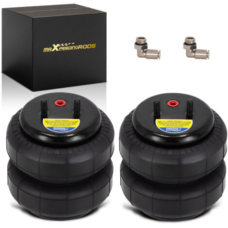 2X Sac universel Ressort de suspension pneumatique for Camion Fourgon Caravane
