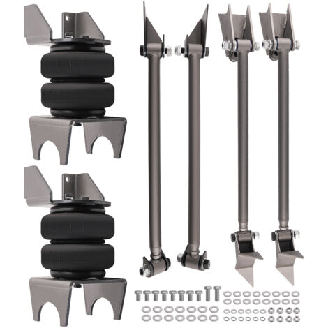 Arrière Triangulated 4 Link Kit Brackets 2500 Bags Air Ride Suspension 2.75 inch
