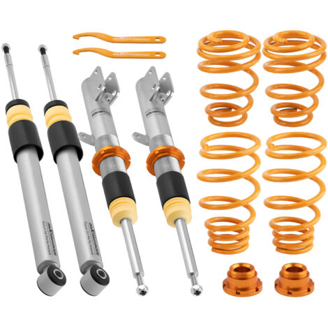 Combiné Fileté Réglable Hauteur for Renault Clio 3 de 2005 a 2012 Suspension