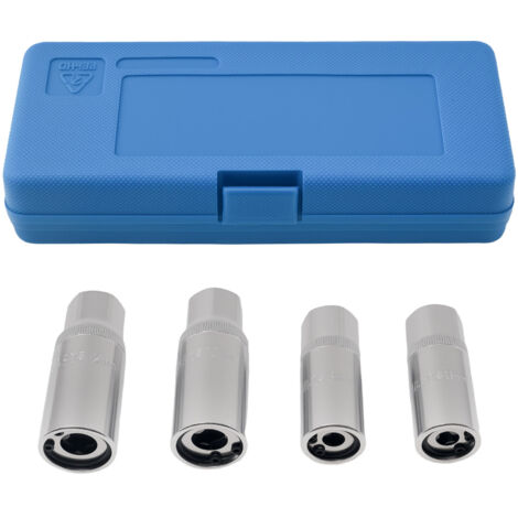 4pcs Jeu pour Goujons Cassés Collecteur CRV 6-8-10-12mm 1/2in Drive Kit (1/5)