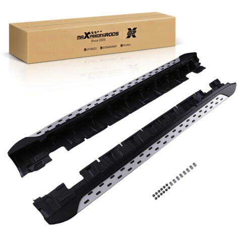 2Pcs Barre Nerf Marchepied Latéral pour Mercedes GLK250 GLK300 GLK350 X204 10-15