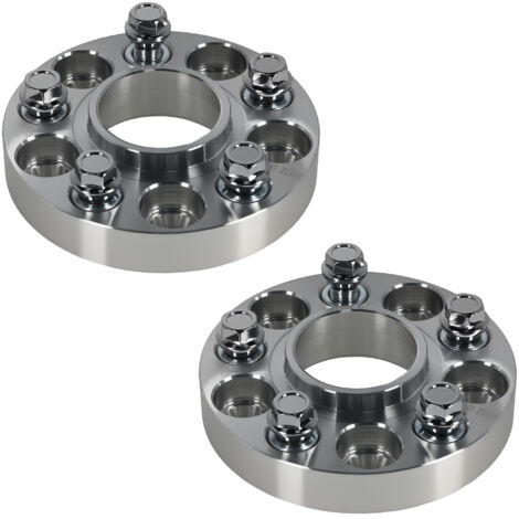 2pc Entretoises 25mm pour AUDI A6 Avant Quattro 4G 5x112 Boulons M14x1.5