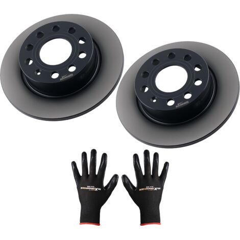 2 Disques frein Avant for Seat Toledo Altea VW Golf Plus 1K0615301S 254mm 04-14 (1/5)