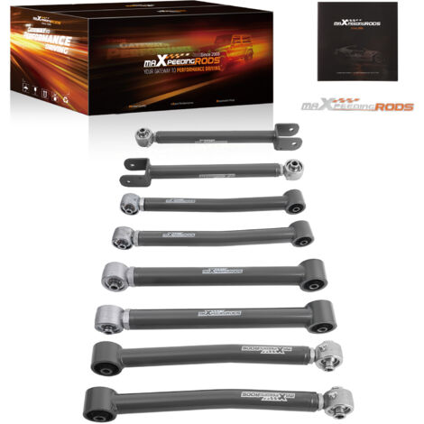 8X ENSEMBLE DE BRAS DE SUSPENSION RÉGLABLES 0-6" FOR JEEP WRANGLER JK 2007-2018 (1/5)