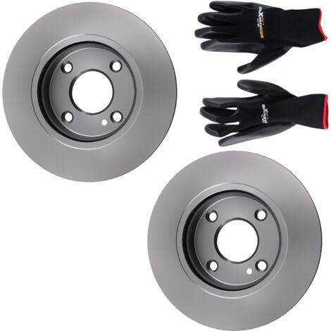 2 Disques de Frein Avant for Ford Fiesta VI 1679853 258mm 2008-2017 (1/5)