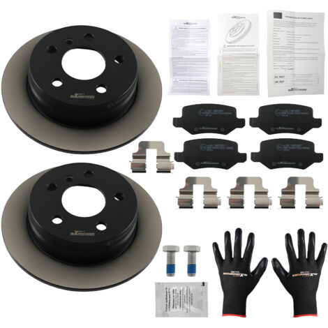 Disques 258mm Plaquettes Arrière for Mercedes A-Klasse W169 2004-2012 (1/5)