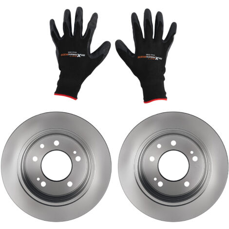 2 disques de frein arrière for Hyundai ix35 Kia Sportage 584111H300 (1/5)