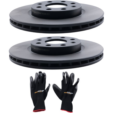 2x Disques de frein Avant for Opel Adam 1.0L 1.2L 1.4L 2013-2019 Ventilé@9RW6 (1/5)