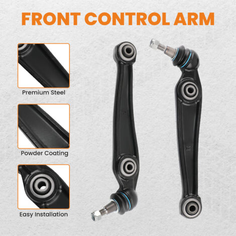 2PC SUSPENSION AVANT INFÉRIEURE CONTRÔLE BRAS FOR BMW E70 E71 E72 3112677189 NEW (1/5)