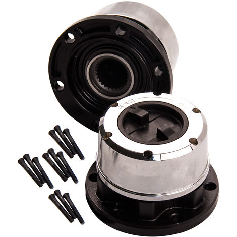 BFO – Lot de 2 hubs de verrouillage manuel 26 cannelures – Pour Suzuki Samurai, Sidekick, Geo Tracker – Installation facile (1/5)