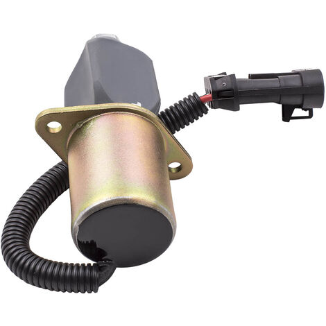 Fuel Shut Off Solenoid for Bobcat 6681513 6667993 643 645 743 751 753 763 773 (1/5)
