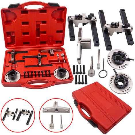 Maxpeedingrods – Outil de réglage moteur 16 pièces pour Ford 1.0 EcoBoost – Réglage arbre à cames et courroie de distribution – Boîtier de rangement inclus (1/5)
