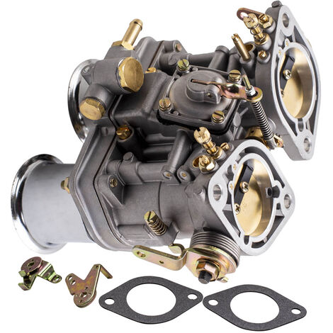 44mm Carburator for VW Beetle Fiat Porsche Ford with AIR HORN Manual Choke (1/5)